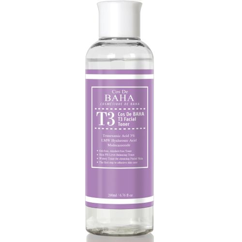 Cos De BAHA T3 Advanced 3% Tranexamic Acid Facial Toner 200ml by Seoulia