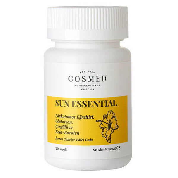 Cosmed Sun Essential Antioxidant Support Supplement 30 Capsules by Beauty Care Bag