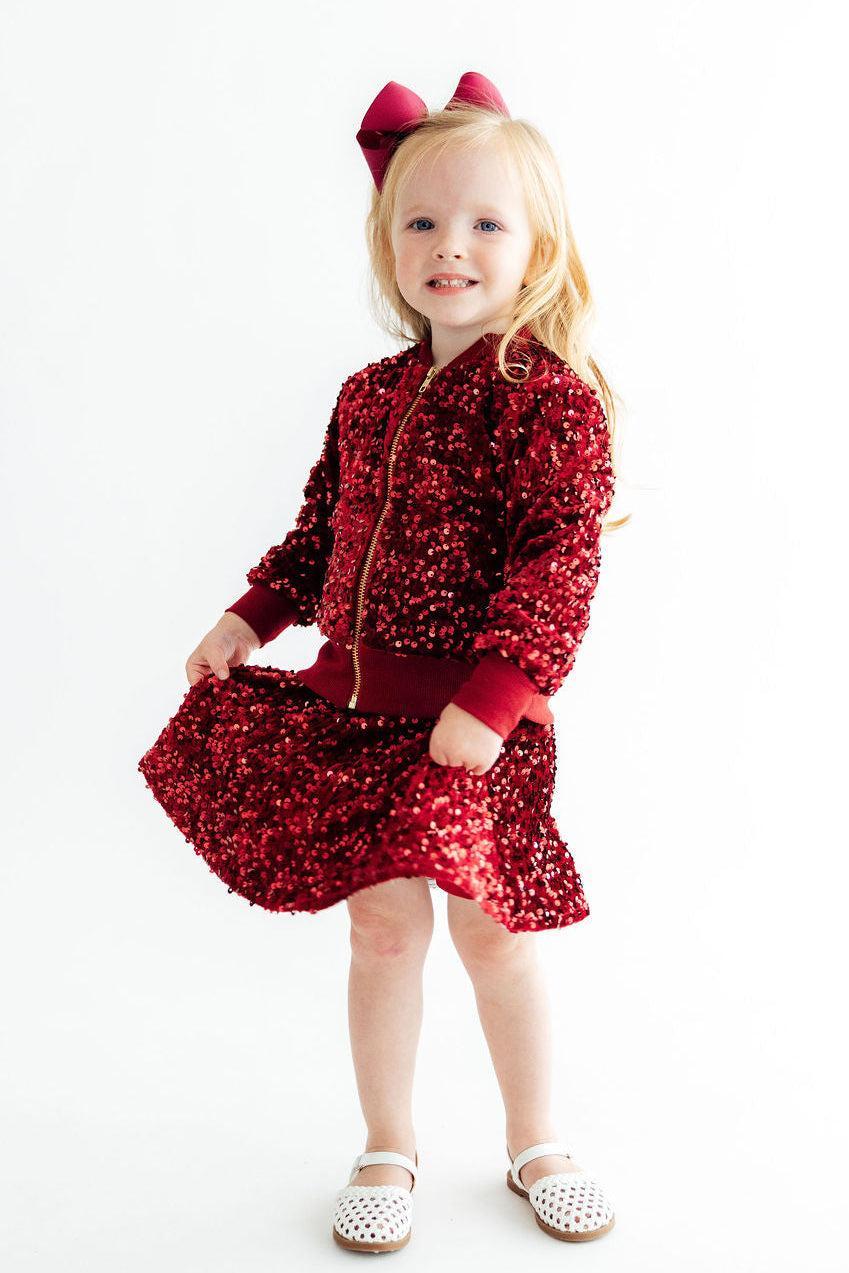 Cranberry Velvet Sequin JacketSequin JacketTorqelo.com