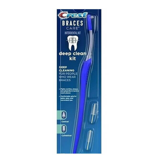 Crest Orthodontic Deep Cleaning Kit for Braces by Beauty Care Bag