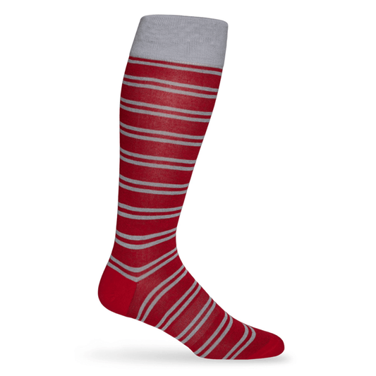 Crimson - Double Stripe SocksTeam ColorwaysTorqelo.com