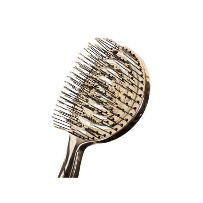 Nascita Pro 3D Flexi Kontrol Golden Hair Brush - Gentle Detangling & Styling for Curly Hair by Beauty Care Bag