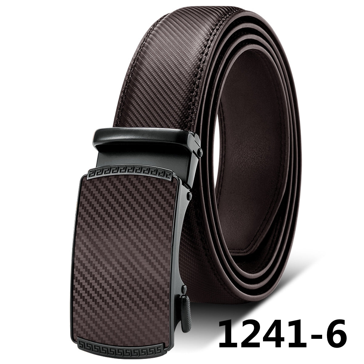 Mens Ratchet Belt with Genuine Leather, Jeans Belt for men by Peach Castor