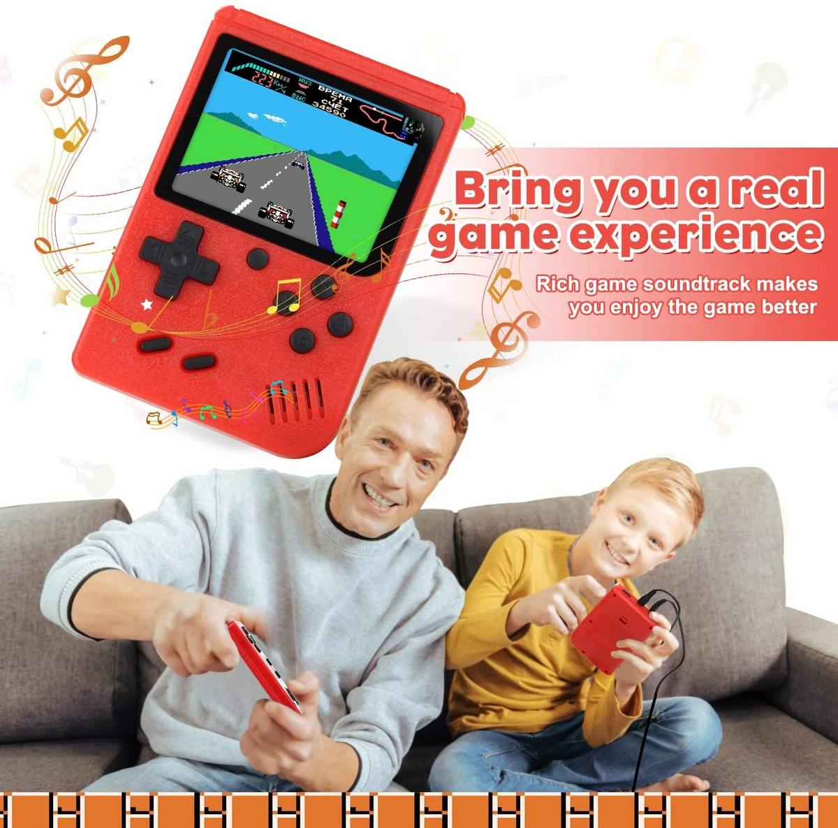 3.0 inch retro handheld game console by Lilac Milo, view 6