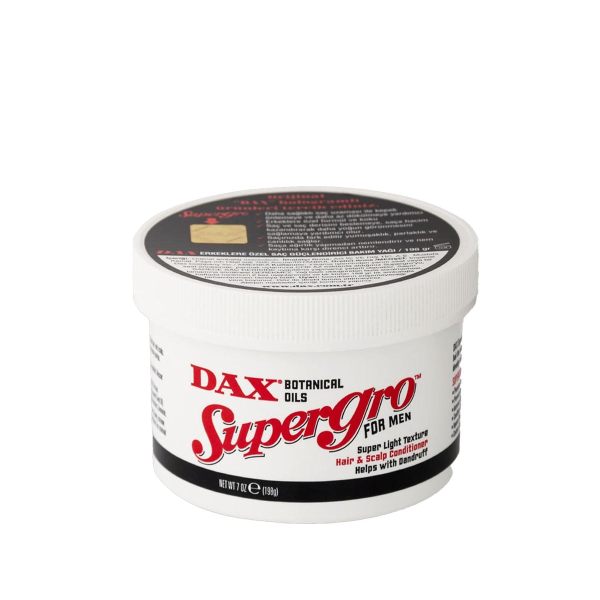 Dax Supergro Men's Hair Care Oil - Nourishing & Caring for Healthy Hair - 198gHair OilTorqelo.com