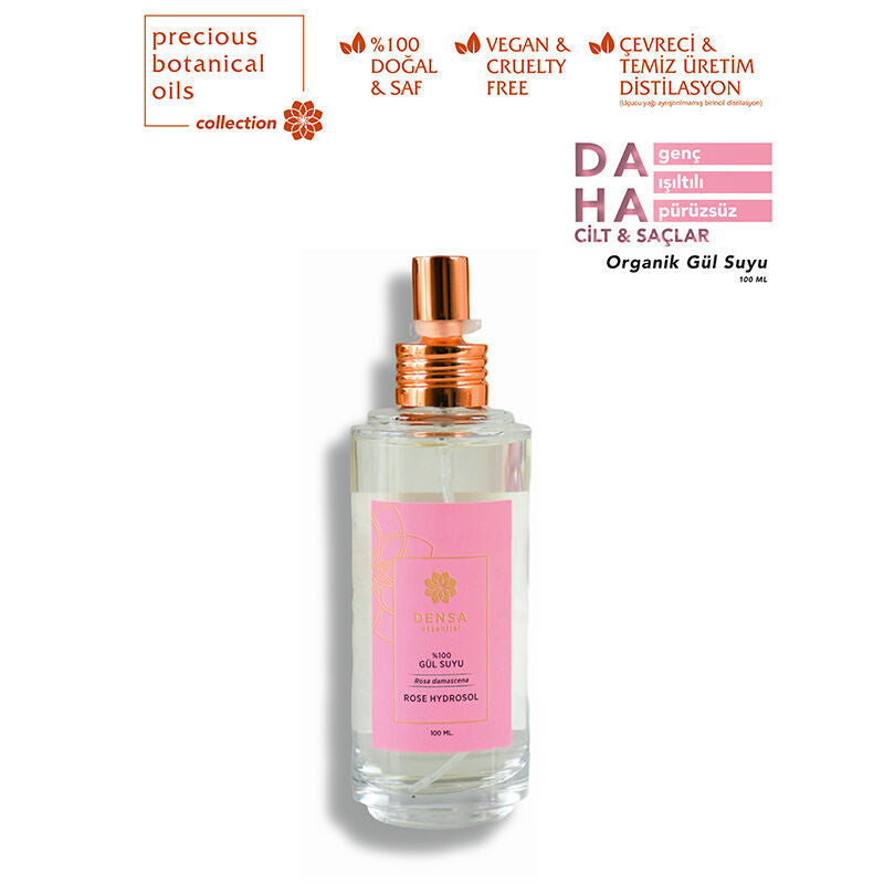 Densa Essential Rose Water Pure Hydrating Toner 100 ml by Beauty Care Bag