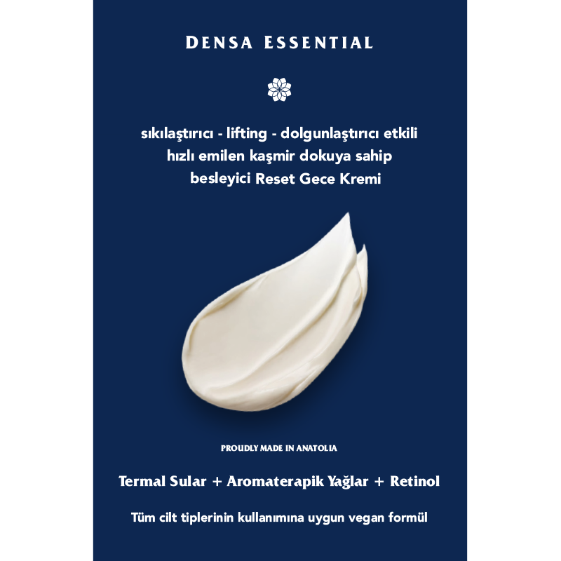 Densa Essential Reset Night Cream with Retinol 50 ml by Beauty Care Bag
