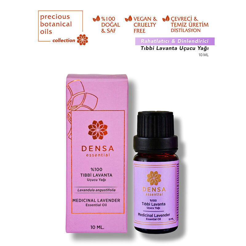 Densa Essential Pure Lavender Essential Oil 10 ml by Beauty Care Bag