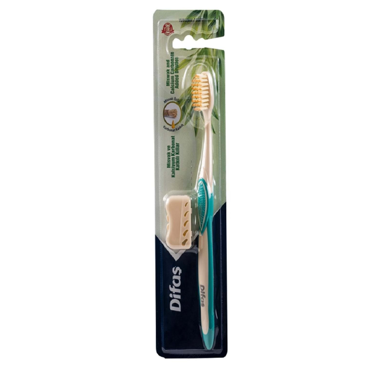 Difas Miswak & Carbonate Infused Soft Toothbrush 1 Pc by Beauty Care Bag