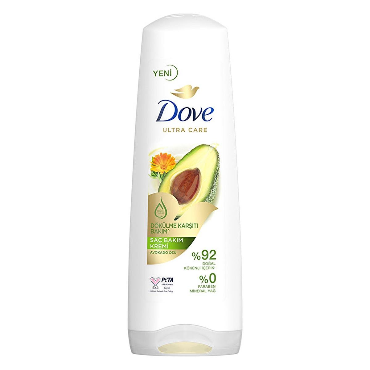 Dove Hair Care Cream - Anti-Hair Loss with Avocado Extract, Natural Ingredients, Vegan, 11.83 fl ozHair CareTorqelo.com