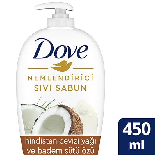 Dove Moisturizing Liquid Hand Soap with Coconut Oil and Almond Milk - 15.22 fl ozFace CreamTorqelo.com