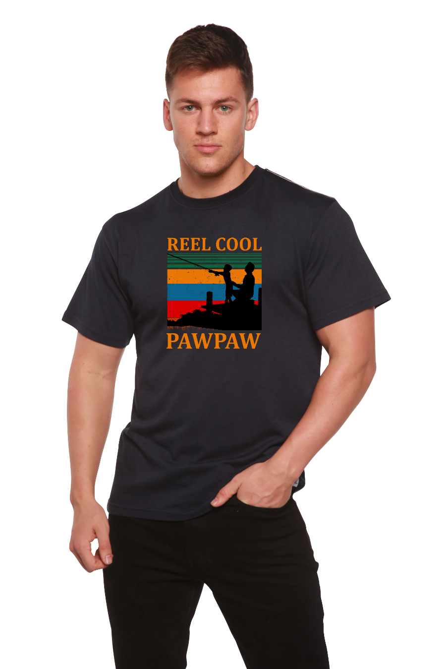 Real Cool Pawpaw men's bamboo graphic T-shirt – view 12