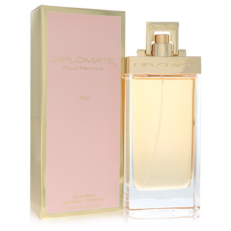 Diplomate Pour Femme by Paris Bleu Eau De Parfum Spray 3.3 oz for Women by Avera Group
