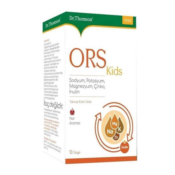 Dr. Thompson ORS Kids Electrolyte Support 10 SachetsSupplementsTorqelo.com