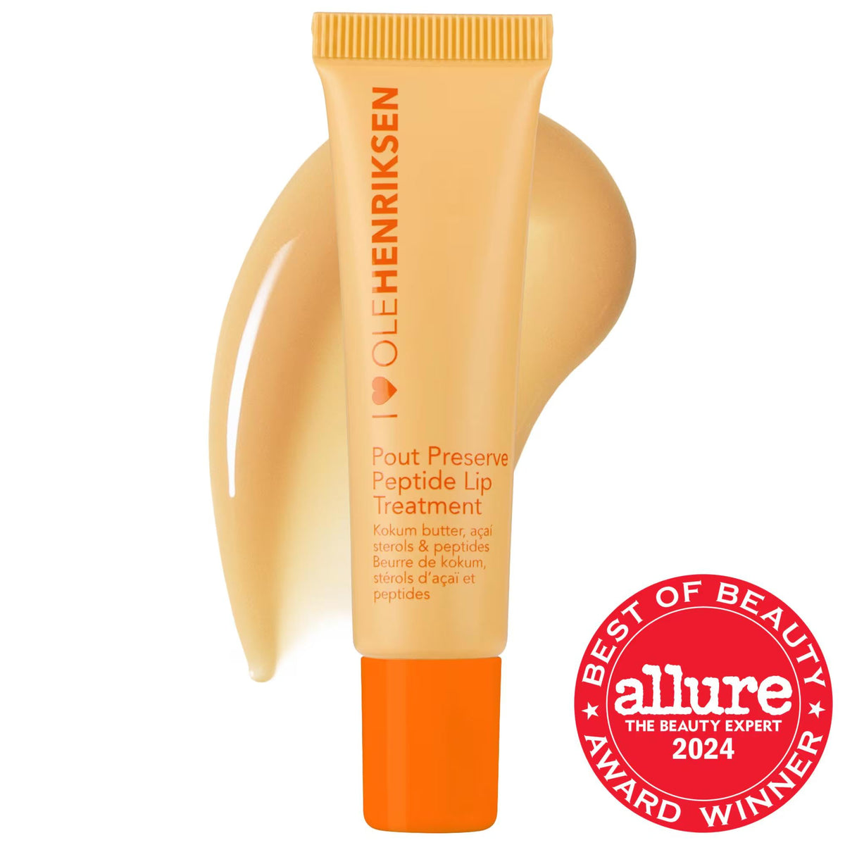 Pout Preserve Hydrating Peptide Lip Treatment: Plump, Smooth Fine Lines, Vegan, Cruelty-Free - Intense Lip Moisture & Definition by Beauty Care Bag