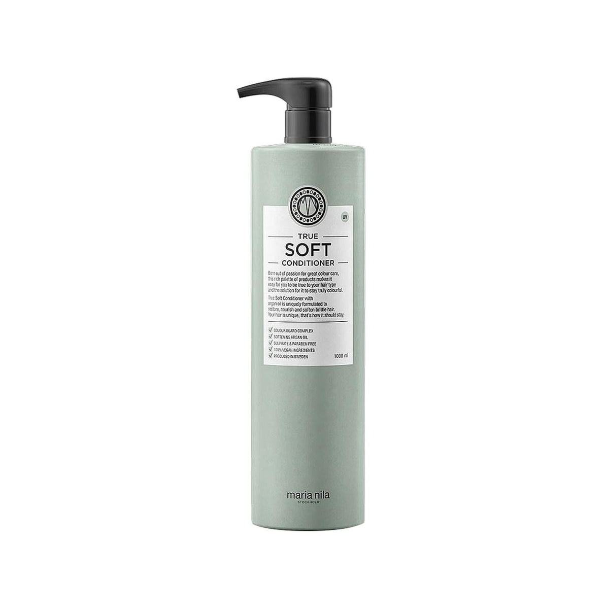 Maria Nila True Soft: Best Dry Hair Conditioner, Moisturizing Hair Cream for Soft & Shiny Hair - Professional 1000 ml Treatment by Beauty Care Bag