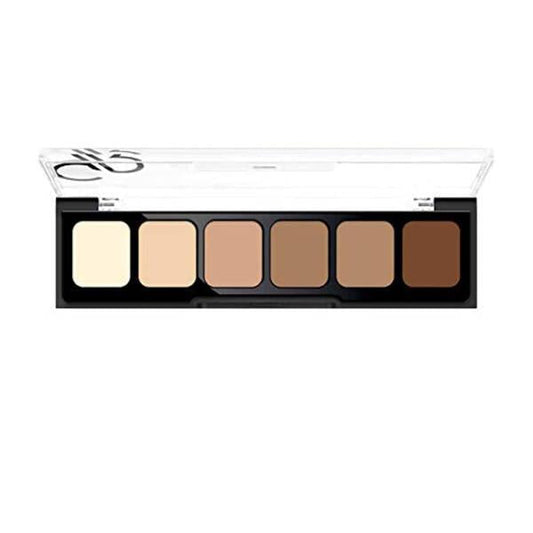 Golden Rose Correct & Conceal Concealer Cream Palette 6x2g 02 Medium To Dark by Beauty Care Bag