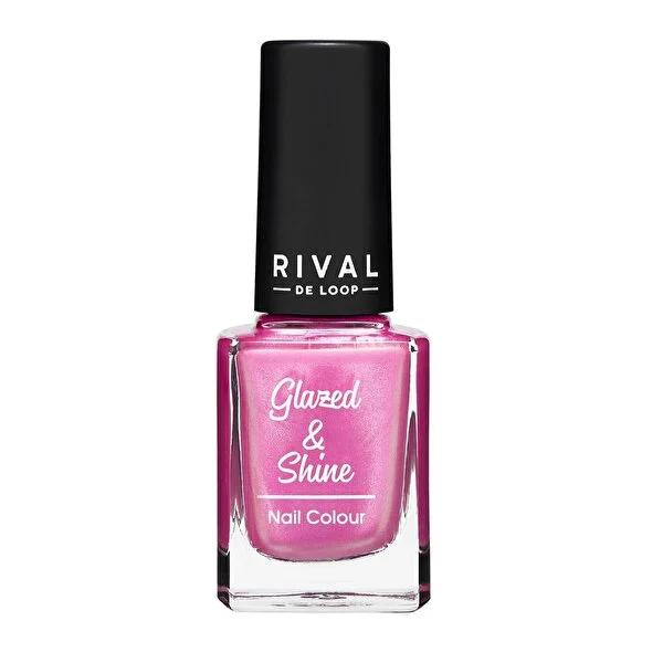 Rival de Loop Glazed & Shine No.07 Metallic Eyeshadow - High-Pigment, Long-Lasting Cosmetic Eyeshadow Product by Beauty Care Bag