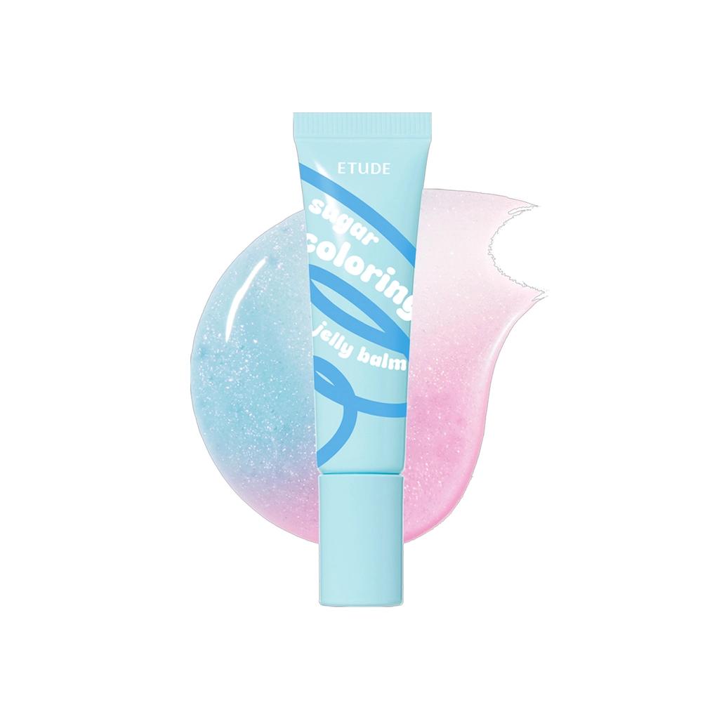 Etude Sugar Coloring Jelly Balm 04 Blue Ade - Glossy Lip Balm by Beauty Care Bag