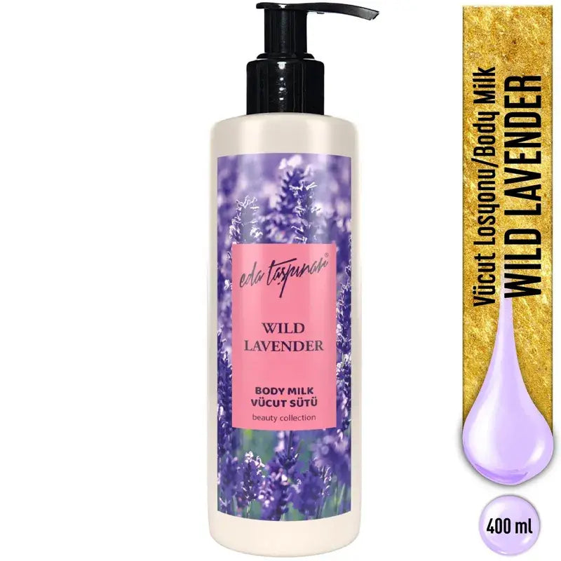 Eda Taspinar Wild Lavender Body Milk for Soft Skin 400ml by Beauty Care Bag