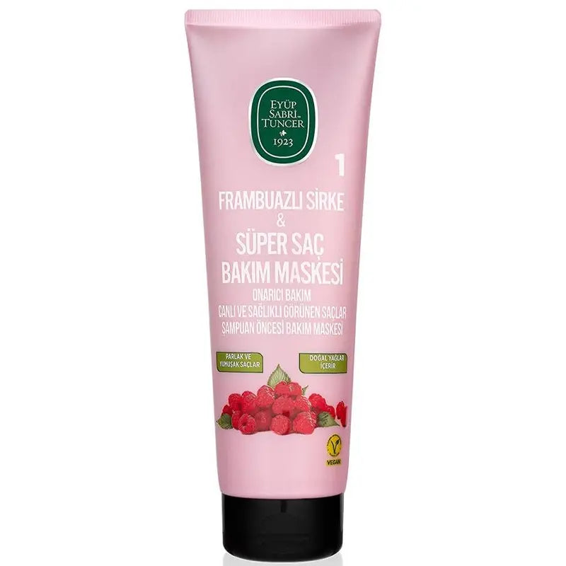 Eyup Sabri Tuncer Raspberry Vinegar Hair Mask 250ml by Beauty Care Bag
