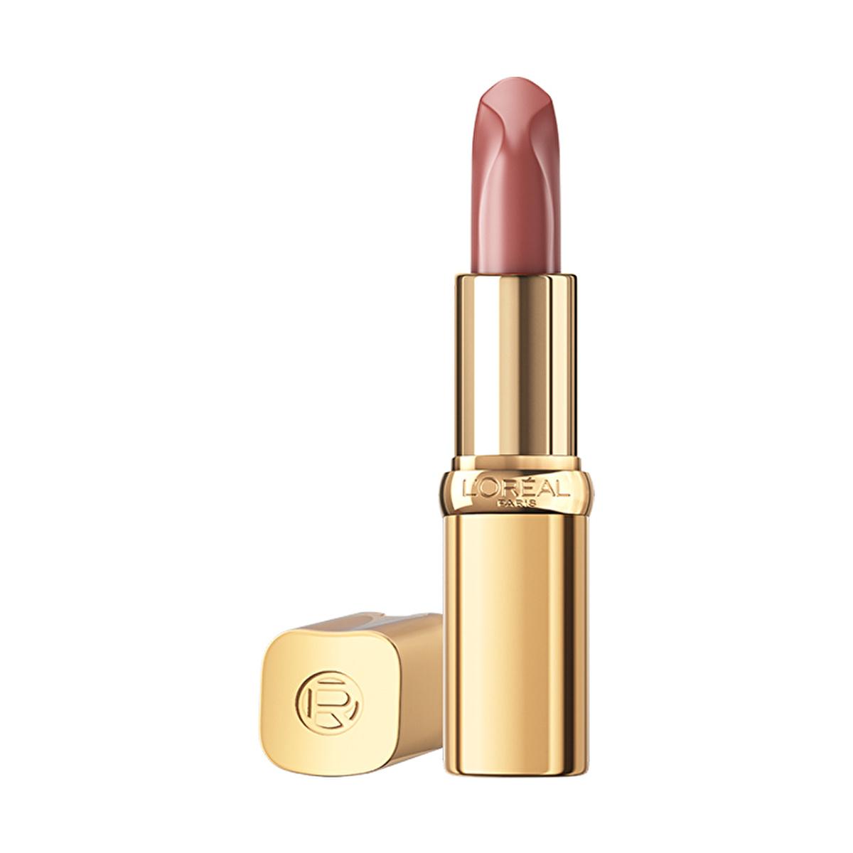 Loreal Paris Color Riche Saten Finish Lipstick - Moisturizing Nude Shades for Hydrated Lips by Beauty Care Bag