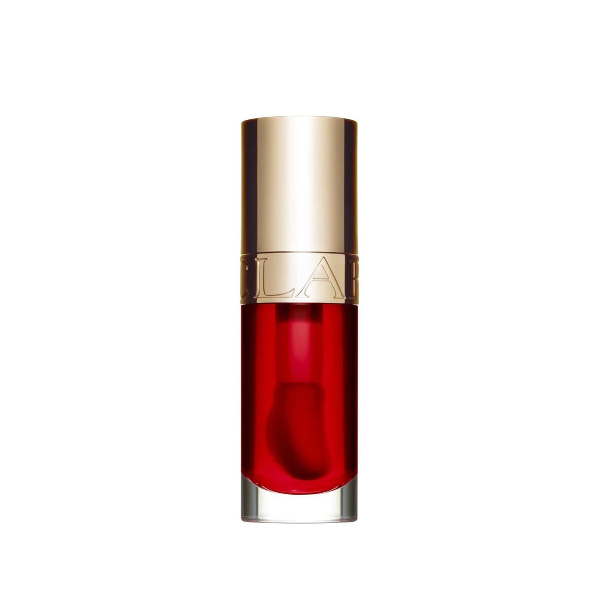 Clarins Lip Comfort Oil 08 Strawberry: Hydrating & Glossy Lip Oil Treatment for Soft, Healthy Lips - 7ml by Beauty Care Bag