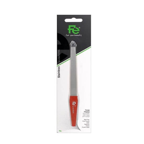 Fe Medium Nail File for Smooth and Even Shaping 1 pc by Beauty Care Bag