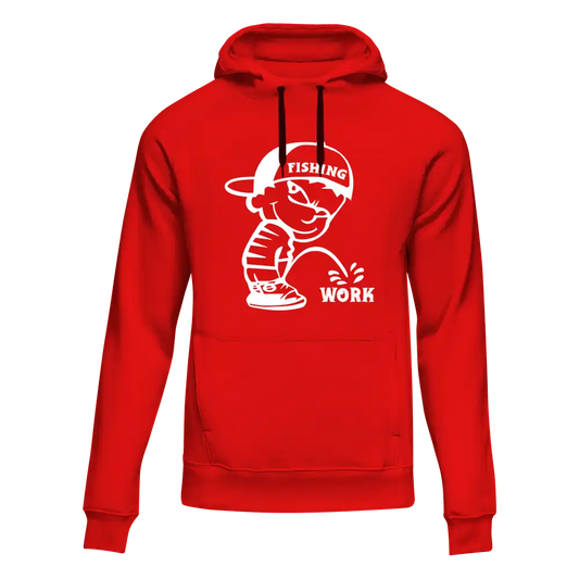 Fishing And Work Unisex Hoodie by Outdoorzees
