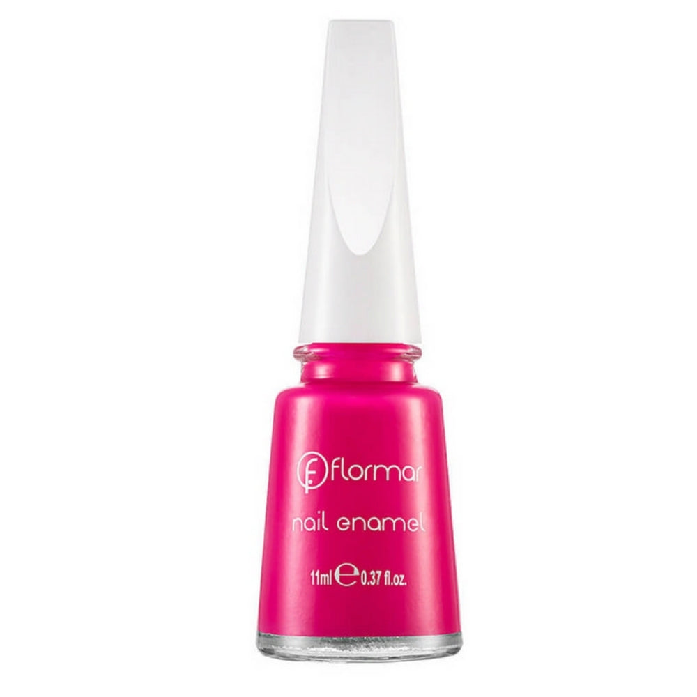 Flormar Nail Enamel 407 Haute Pink Glossy Nail Polish by Beauty Care Bag