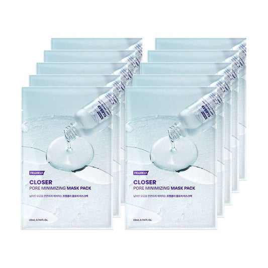 FRANKLY Closer Pore Minimizing Mask Pack 22ml X 10ea by Seoulia