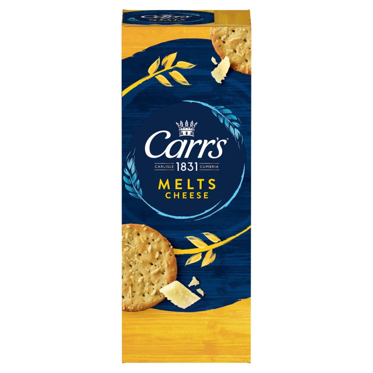 Carr's Cheese Melts Biscuits with Real Cheese 150g by Beauty Care Bag