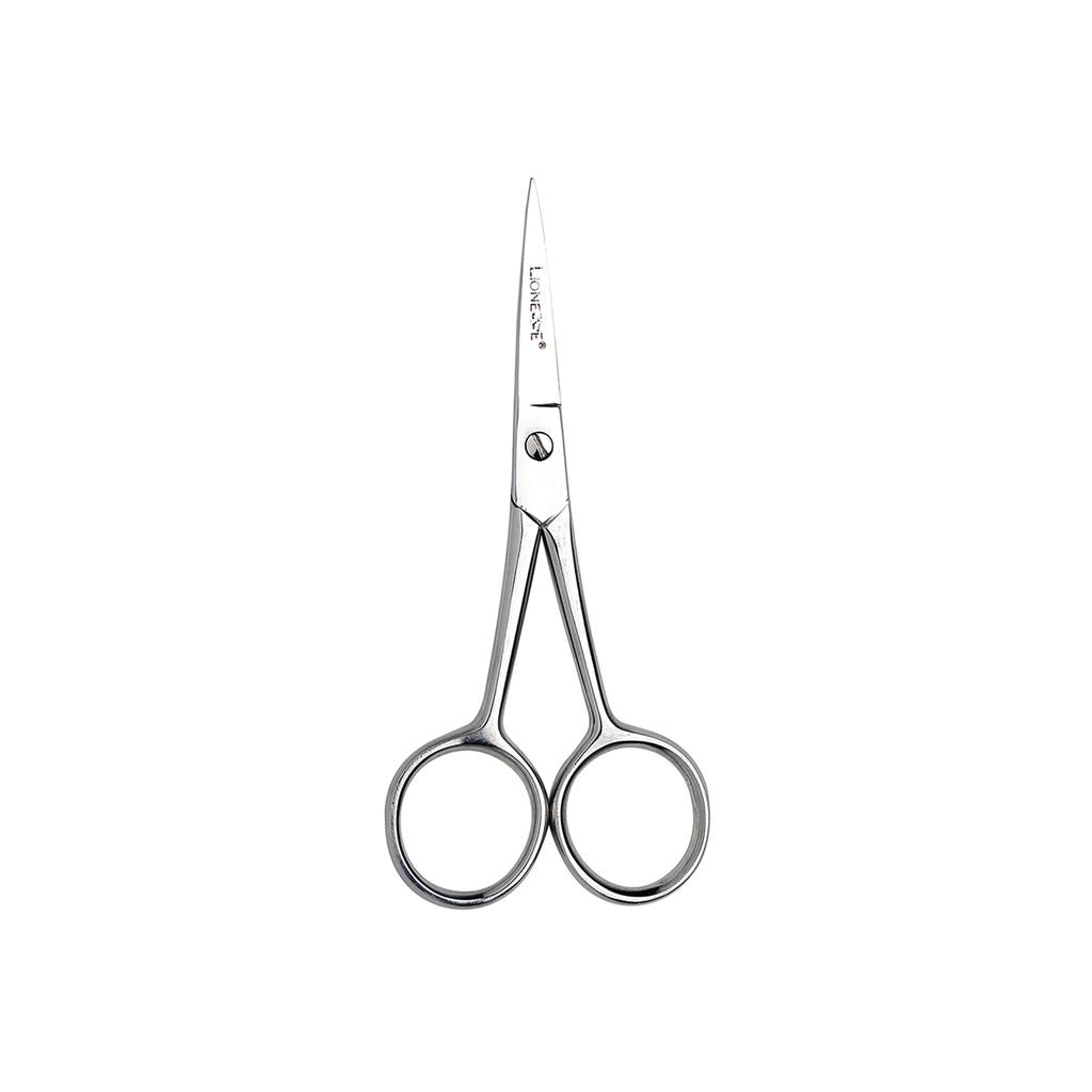 Lionesse Mustache Scissors for Precise Grooming by Beauty Care Bag