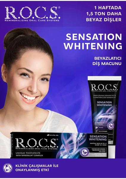 R.O.C.S. Sensation Whitening Toothpaste 60ml by Beauty Care Bag