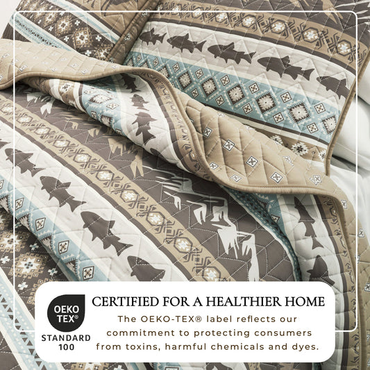 Lodge Quilt - Yosemite Collection by Great Bay Home