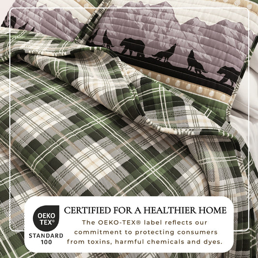 Lodge Quilt - Salt Creek Collection by Great Bay Home