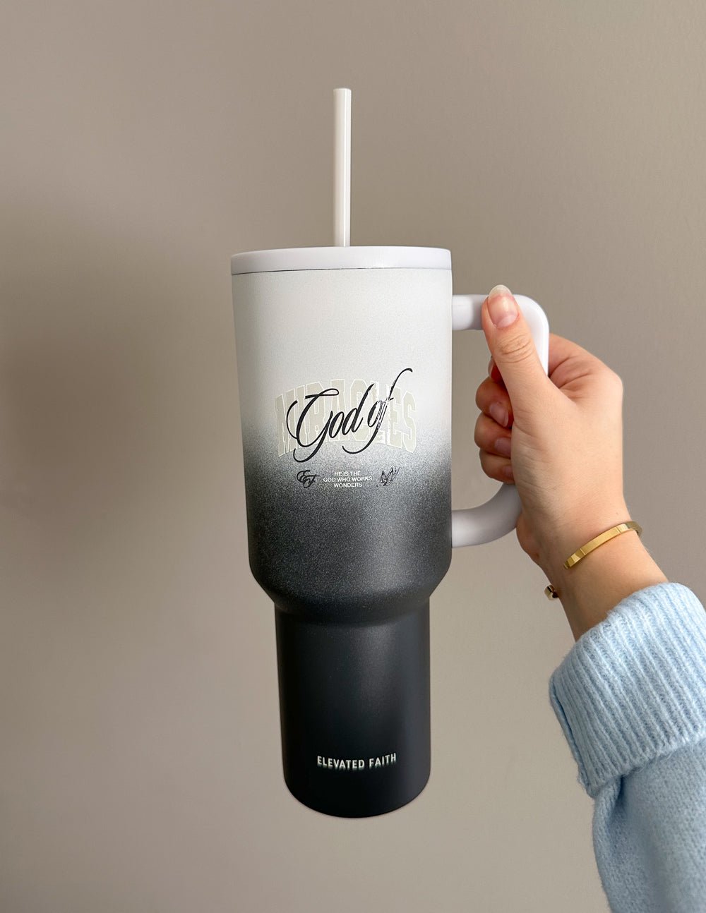 God of Miracles 40 oz Ascend TumblerTumblerTorqelo.com