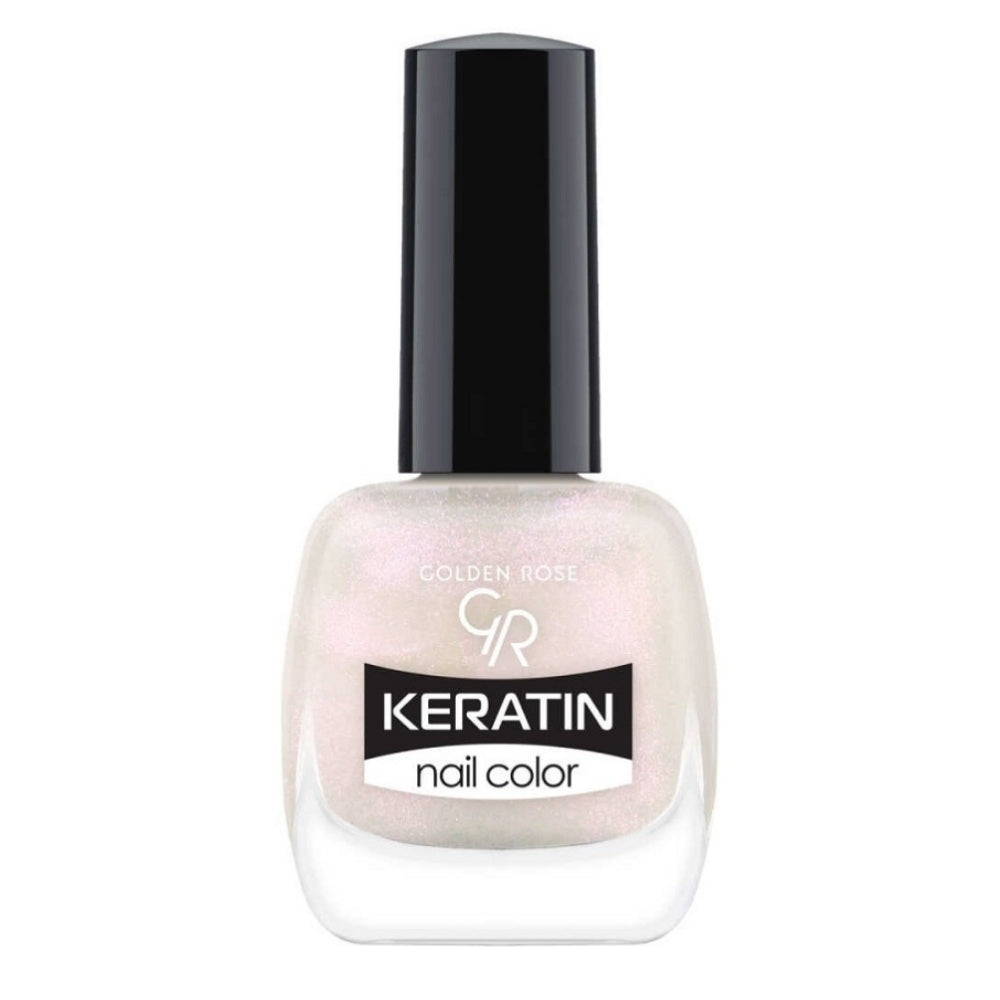Golden Rose Keratin Nail Color 127 Strengthening Polish 10.5ml by Beauty Care Bag