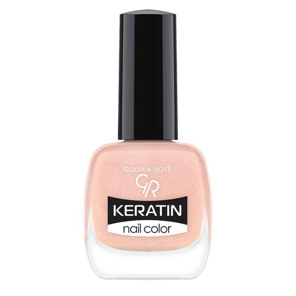 Golden Rose Keratin Nail Color Strengthener Polish 92 by Beauty Care Bag