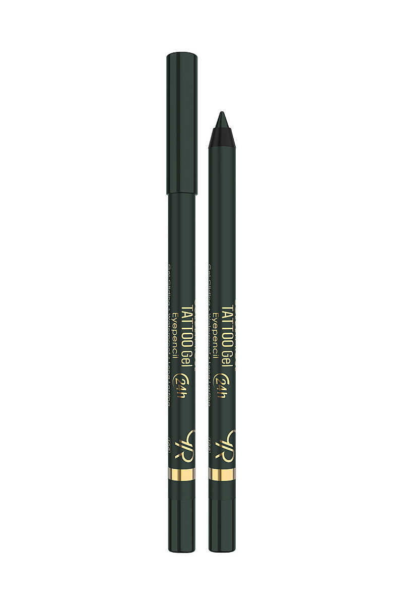 Golden Rose Tattoo Gel Eyepencil 113 Dark Green 1.2g by Beauty Care Bag