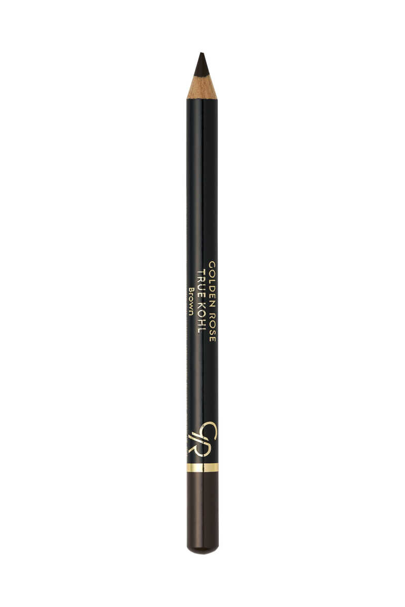 Golden Rose True Kohl Eyeliner Soft Brown Eye Pencil 1.4g by Beauty Care Bag