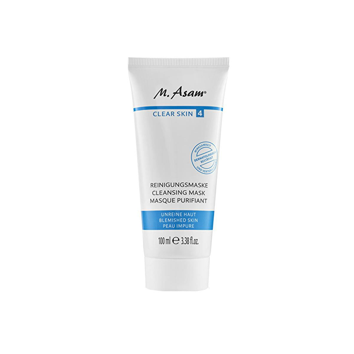 M.Asam Clay Mask for Deep Cleansing - Natural Skincare, Oil Control, 3.38 fl oz by Beauty Care Bag
