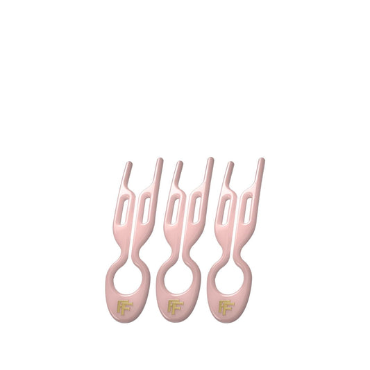 Fiona Franchimon No 1 Hairpin Seashell Pink 3-Pack by Beauty Care Bag
