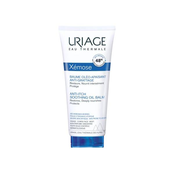 Uriage Xemose Anti-Itch Soothing Oil Balm: 48-Hour Relief for Dry, Sensitive, Itchy Skin - Deeply Moisturizing & Calming 200ml by Beauty Care Bag