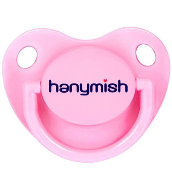 Hanymish Rainbow Orthodontic Pacifier No.2 Pink by Beauty Care Bag