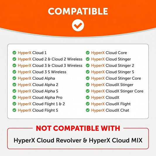 HyperX Cloud FPS Gaming Earpads - WC StealthZ CloudEar PadsTorqelo.com