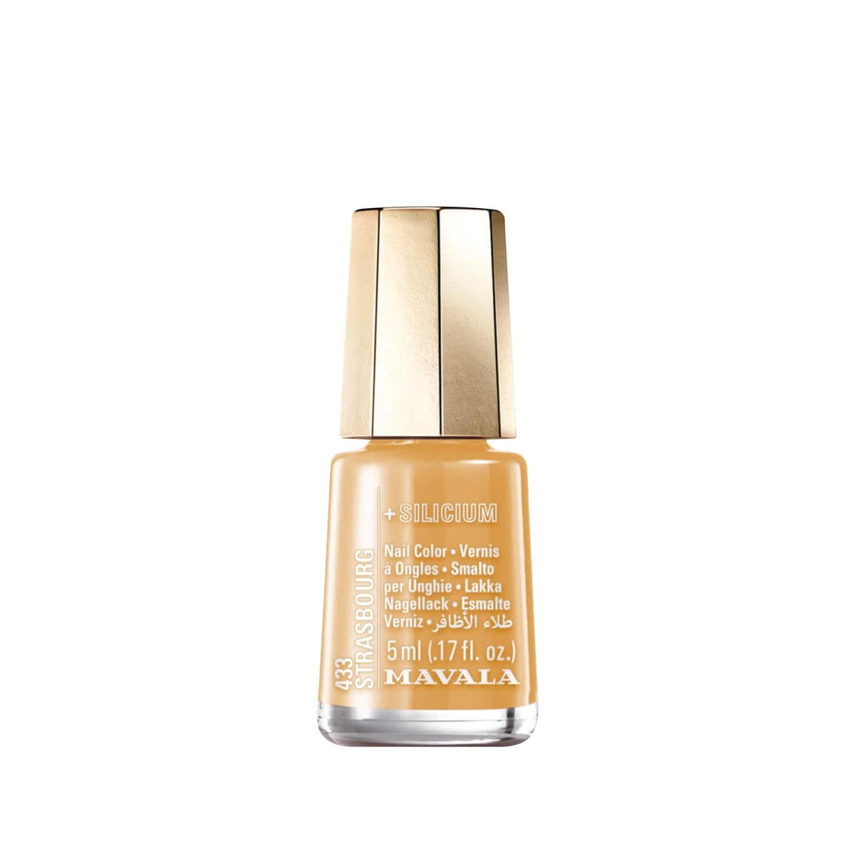 Mavala Tandem Colors Mini Nail Polish 433 Strasbourg - Travel-Friendly, Portable Nail Color by Beauty Care Bag
