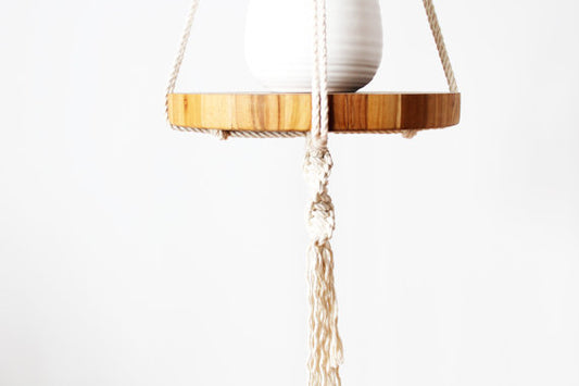 Macrame Plant Hanger, Macrame Pot Holder, Plant by Silver Simba