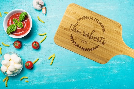 Custom Cutting Board Personalized Cutting Board by Magenta Shadow