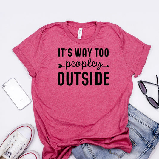 Funny Introvert T-Shirt - Soft Cotton Bella Canvas Graphic Tee With Humorous Quote by Joyful Moose